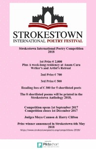 The Strokestown International Poetry Prize 2018